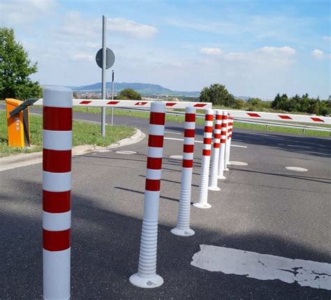 Flexible Bollards 1000mm High Impact Protection Safe Industrial