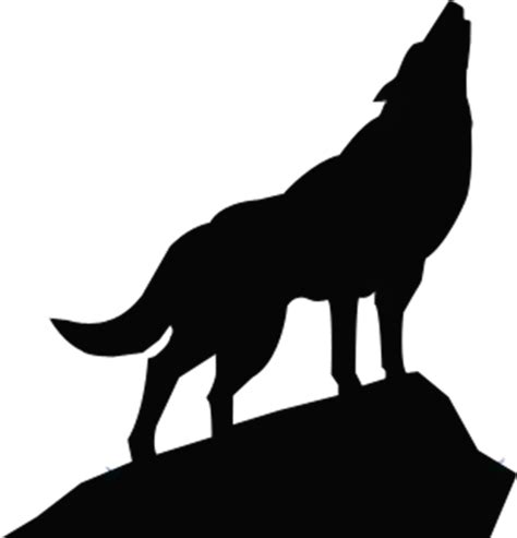 Gray Wolf Art Clip Art Silhouette Png Download 576600 Free