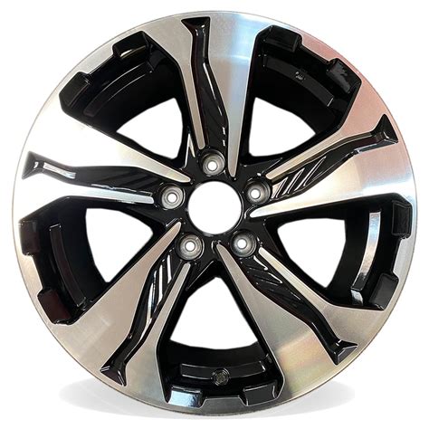 17 Single New Machined Black Alloy Wheel For 2017 2022 Honda Crv Cr V