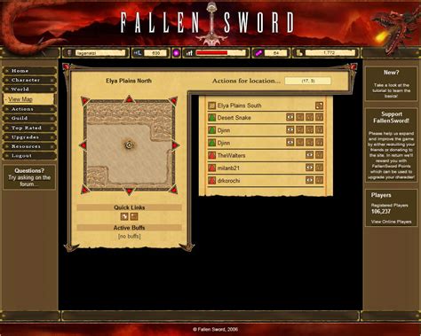 Fallen Sword Free Multiplayer Online Games