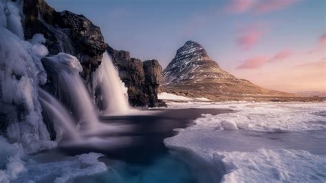 Cascada En Montañas Fondo De Pantalla 4k Ultra Hd Id4618