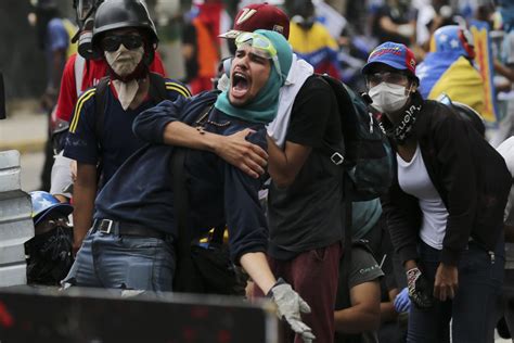 Venezuelans March Against Presidents Constitution Rewrite Shropshire Star