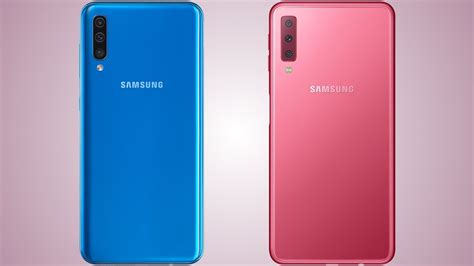 Samsung Galaxy A50 Vs Galaxy A7 2018 Comparison Youtube