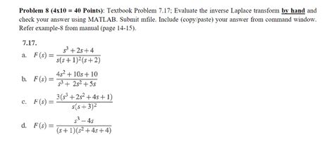 Solved Problem 8 4x10 40 Points Textbook Problem 717