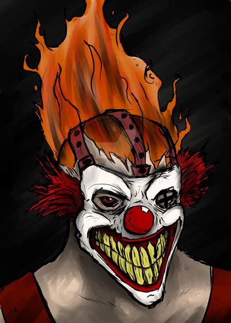 Twisted Metal Sweet Tooth By Dead Symbiont On Deviantart