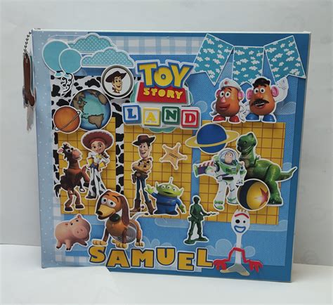 Álbum Scrapbook Toy Story No Elo7 Cris Menten Scrapbooking F936d0