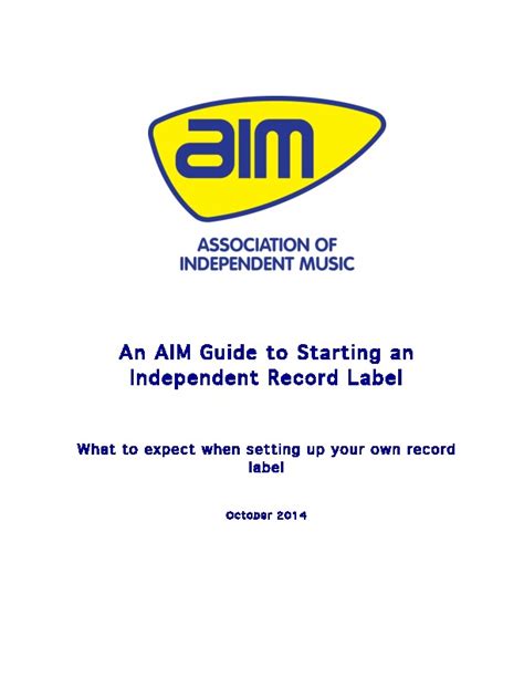 Download Pdf How To Start An Independent Record Label 6lkvnv3d8m04