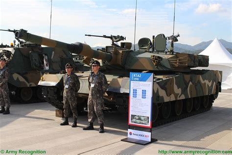 South Korea Presents K1a2 Main Battle Tank Mbt At Adex 2017 Pakistan