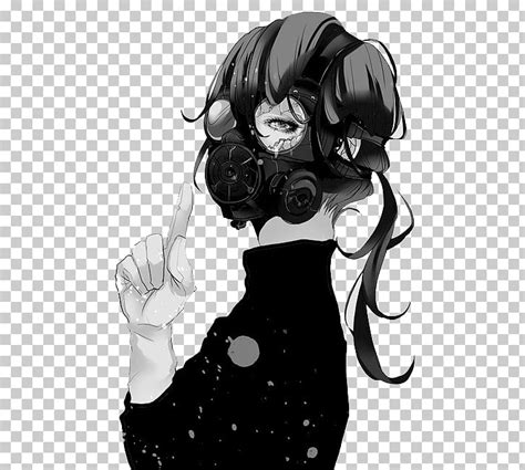 Aesthetic Face Mask Anime Girl With Mask