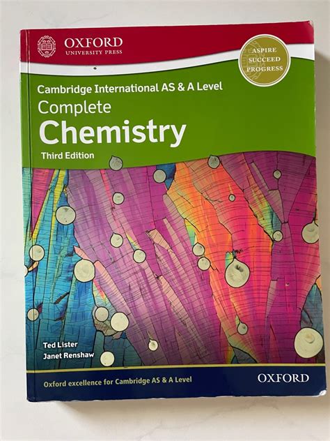 A Level Chemistry Textbook Hobbies And Toys Books And Magazines