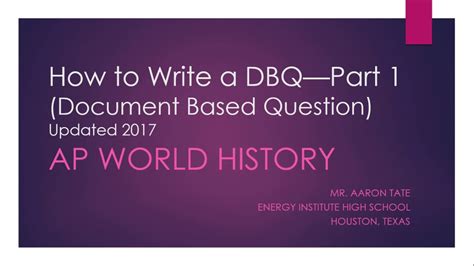 How To Write A Dbq Essay For Regents Us Regents Essay Tips How To