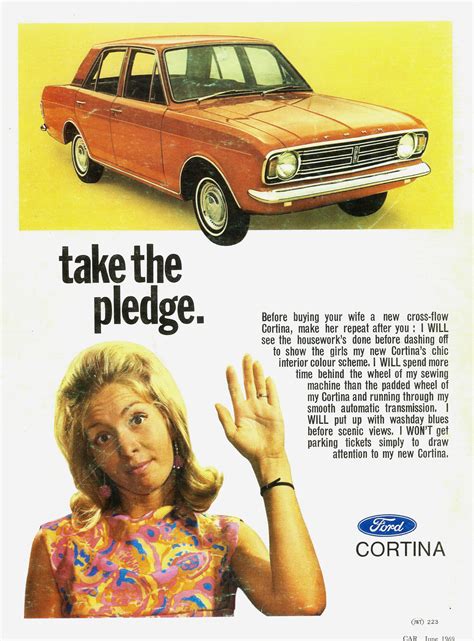 The Ford Cortina Twenty Years Of Advertising Britains Favourite
