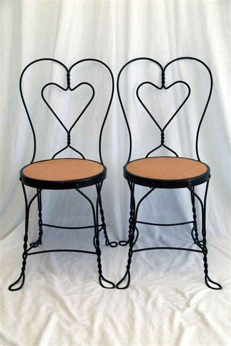 Integrated with hydraulic height adjuster and strong rotating base, these parlor chairs are owing to this stylish design, robust construction and extra comfortable seats, parlor chairs. 1950s Vintage Ice Cream Parlor Chairs- a Pair on Chairish ...