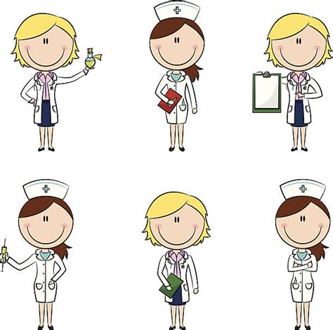Best Funny Nurse Illustrations Royalty Free Vector Graphics And Clip Art Istock