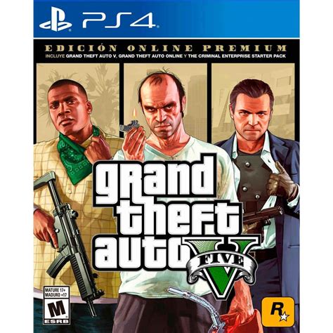 Juego Ps4 Rock Star Games Grand Theft Auto V Grand Theft Auto Gta 5