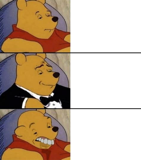 Fancy Winnie The Pooh Smart Gentlemen And Dumb Meme Generator