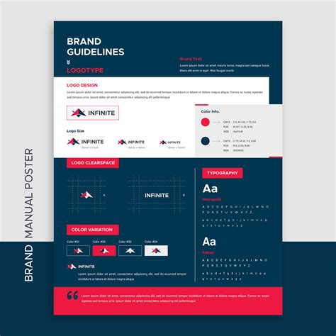 Professional Brand Guidelines Available 999 On Behance