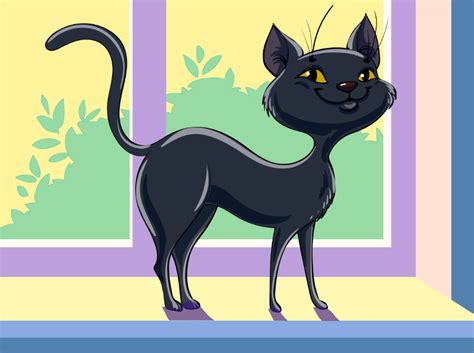 Black Cat Free Stock Illustrations Creazilla