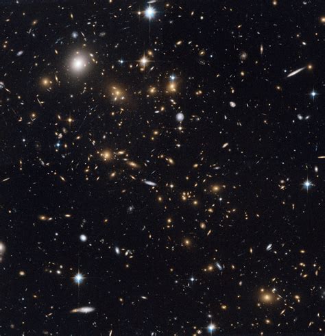 A Snowstorm Of Distant Galaxies Earth Blog
