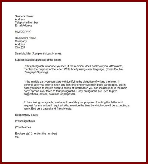 A good letter should consist of Block Format Style Cover Letter Template - Wikitopx