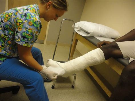 Road To Recovery Soft Cast Being Removed