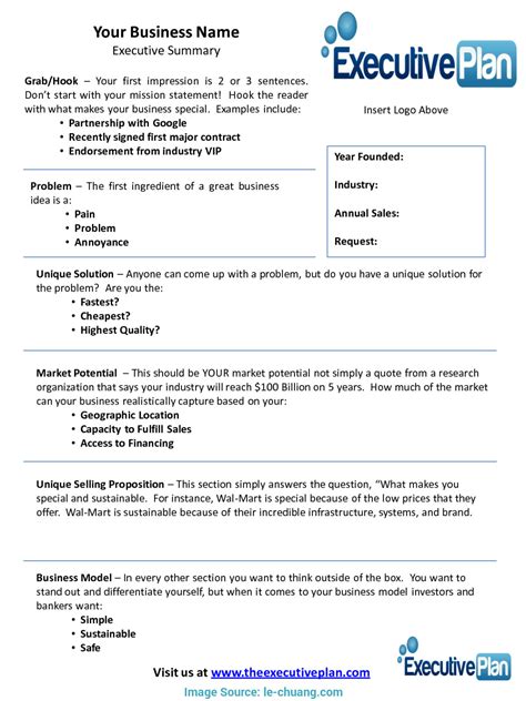 When you write up a plan for a joint venture, you are taking the time to establish who you are and how the venture will operate. SBA Business Plan Template Doc