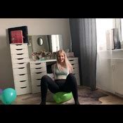 Emilia One Of The Last Clips Sit To Pop Balloons Kalle