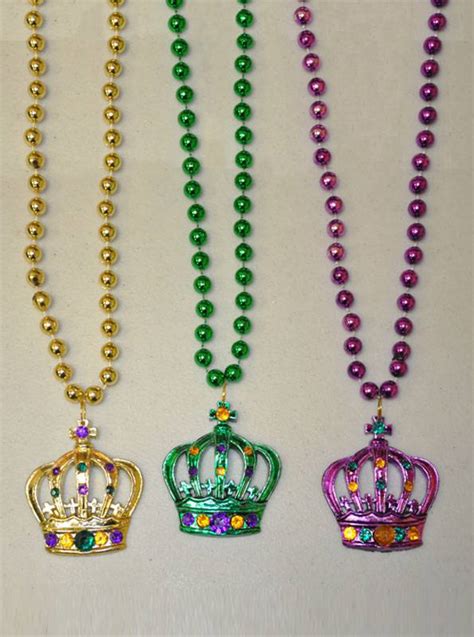 Pgg Rhinestone Crown Assortment Mardi Gras Beads From Beads By The Dozen