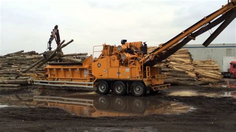 Broyeurs Darbre Pour Bois énergie Bandit 3680 Cat 700cv Youtube