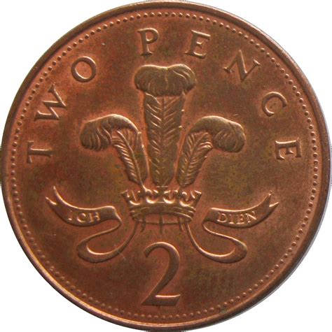 2 Pence - Elizabeth II (4th portrait; magnetic) - United Kingdom - Numista