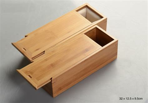 Small wooden storage box with lid. wooden storage box with sliding lid - Yi Bamboo| bamboo ...