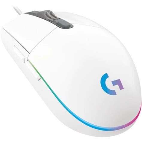 Logitech g hub software is a complete customization suite that, lets you personalize lighting, sensitivity, and button commands on your g102 mouse. Mouse Logitech G203 Lightsync Optical 8000 Dpi Rgb White