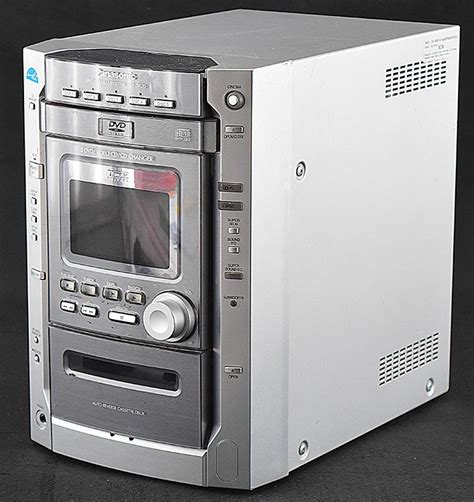 Panasonic Sa Dk20 5 Disc Dvdvideo Cd Changer Cassette Tape Player