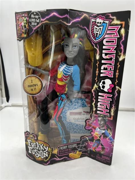 Monster High Freaky Fusion Neighthan Rot Doll Mattel Bjr New In