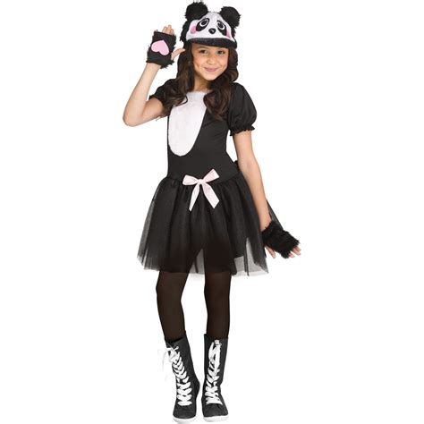 Halloween Girls Pretty Panda Costume