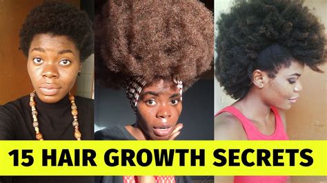 How I Grew My 4c Natural Hair Fast And Long Grow Healthy 4c Hair 2020