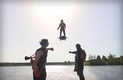 This High Flying Jet Powered Hoverboard Is Real Boing Boing