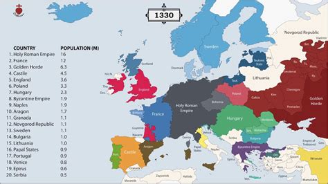 Interactive Historical Map Of Europe Secretmuseum