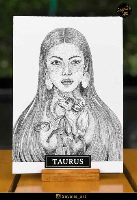 The Zodiac Project Incredible Stippled Drawings Of
