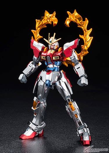 G Release Hgbf Build Burning Gundam Full Color Plated Ver