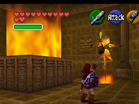 Ocarina Of Time Master Quest Walkthrough Fire Temple Zelda Dungeon