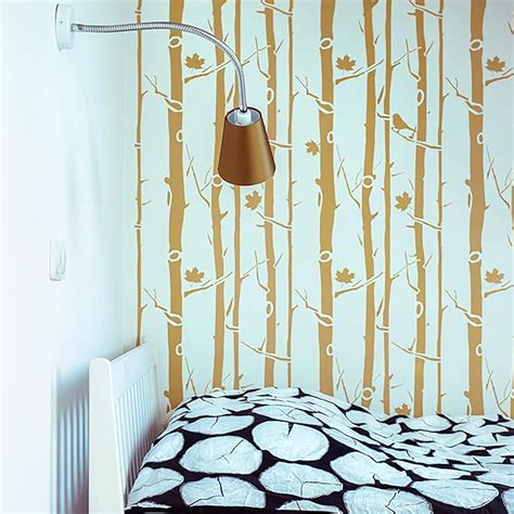 Stencilit Maple Tree Large Wall Stencil Tree Stencils