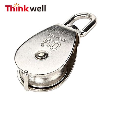 Swivel Stainless Steel Wire Rope Single Sheaved Pulley Block China
