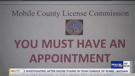 Mobile County License Commission Moves To Appointment Only Youtube