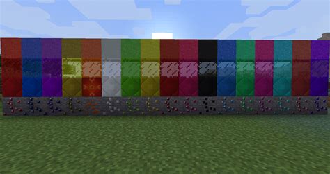 24 Minecraft Colored Blocks Mod Info Coloring Drawpagesdev