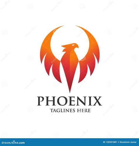 Luxury Phoenix Logo Concept Best Phoenix Bird Logo Design Vector