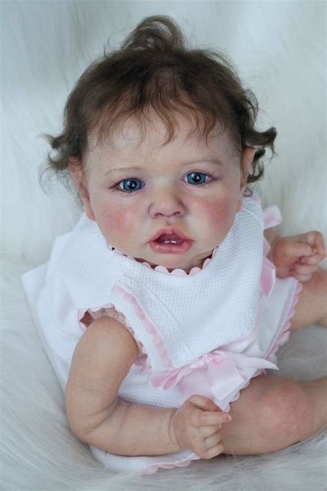 Dollish 22little Aggy Reborn Saskia Baby Doll Girl Realistic＆lifelike