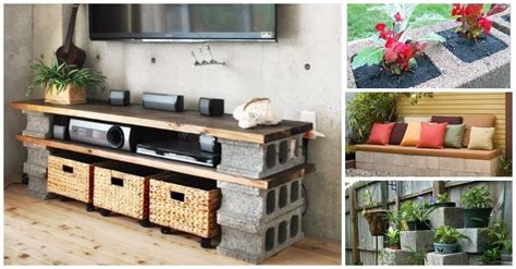 15 DIY Cinder Block Projects… #5 Will Make Fun Memories For Your Kids