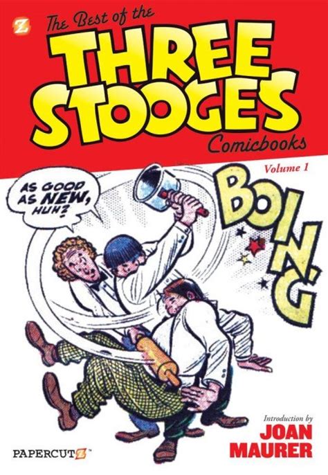 The Best Of The Three Stooges Hard Cover 1 Papercutz Comic Book