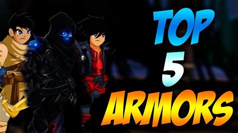 Aqw Top 5 Armors 2018 For Free Players Youtube